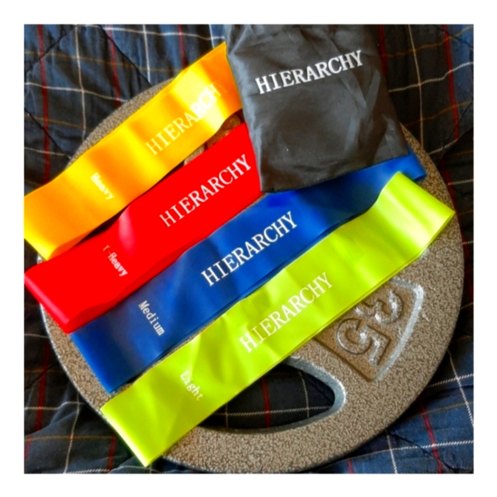 HIERARCHY set of 4 Training bands